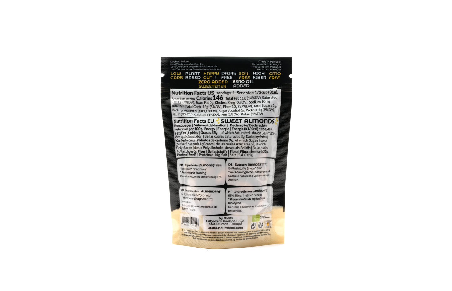 Amêndoas caramelizadas