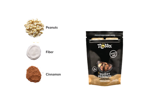 Amendoins caramelizados