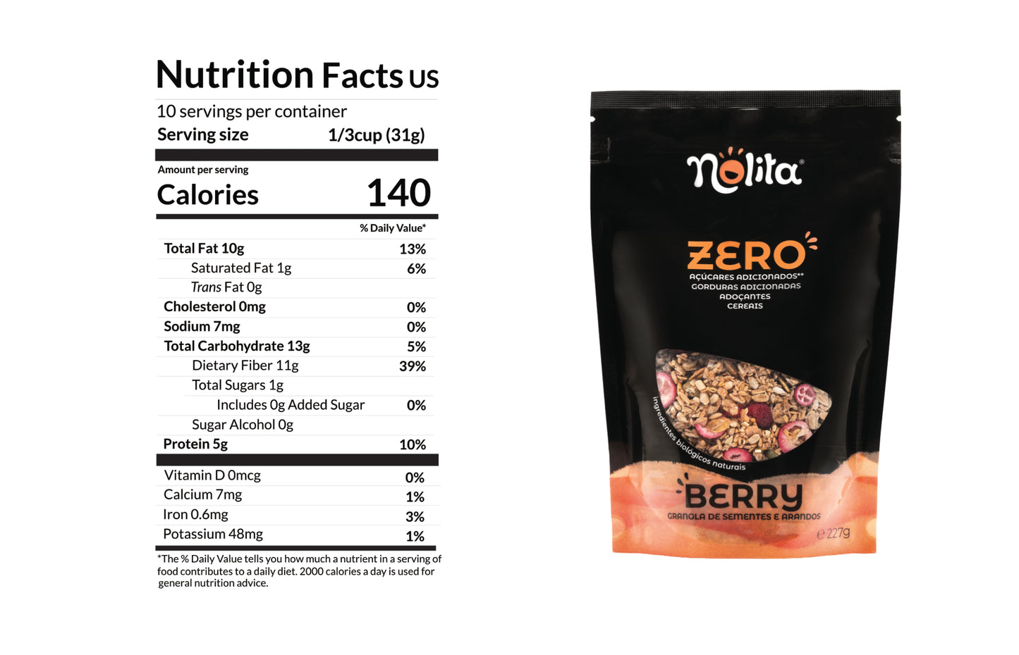 Berry granola with Cranberries