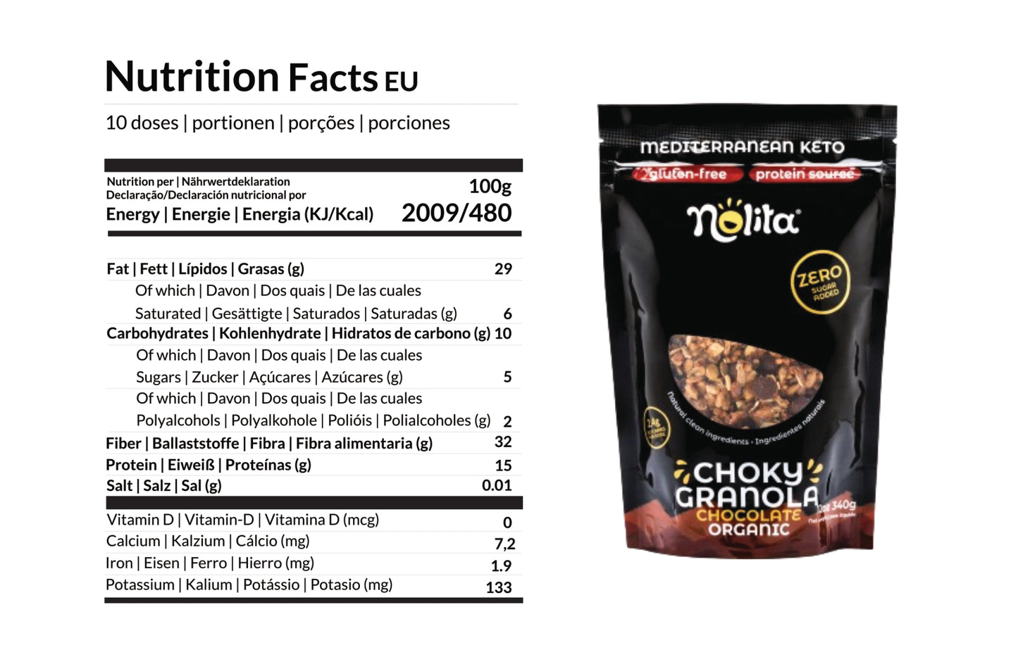 Granolas Box | Crunchy | Choky | Nutty | Sporty | Berry