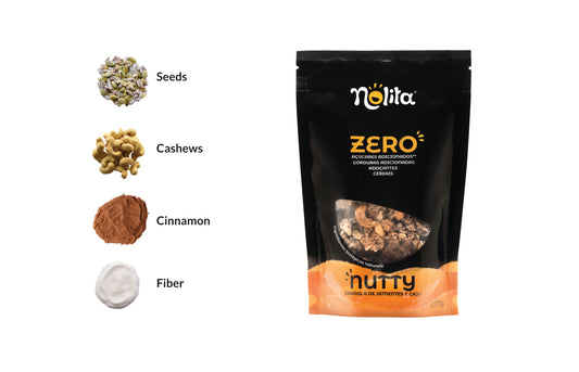 Granola Nutty com frutos secos e sementes