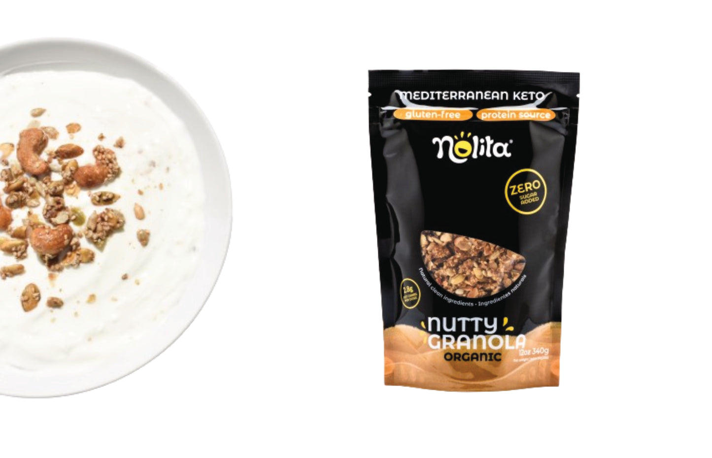Nutty granola with Cashews & Seeds