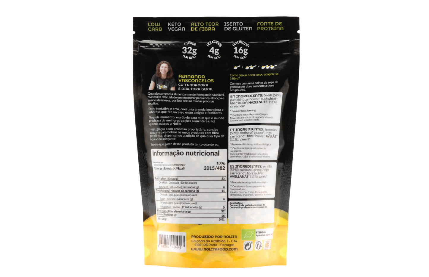 Crunchy granola with hazelnuts (NEW)