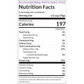 Nutritional information according FDA of blackberry pancakes