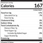 US nutritional information Sporty Granola